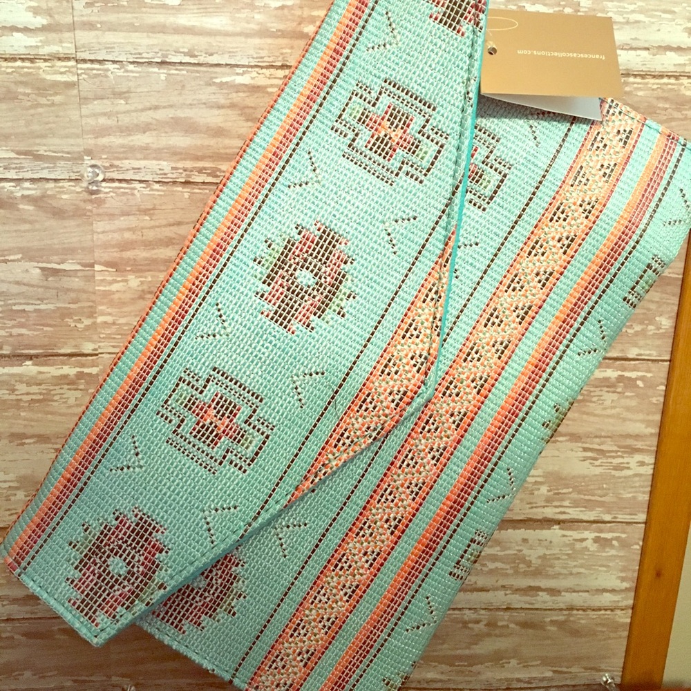 Tribal clutch bag